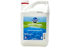 BLUE POINT COMPANY Hivernage Piscine, Traitement Anti Algues │ Produit d’Hivernage Liquide pour Piscines, Efficace Contre Algues Vertes 5L │ Empêche Les dépôts calcaires et évite Le développement des algues