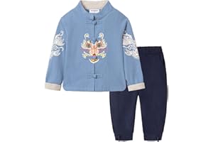 Mud Kingdom Little Boy Girls Tang Suit Cute Chinese Style