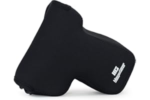 MegaGear MG1110 ultralekkie etui neoprenowe z karabińczykiem do aparatu Nikon Coolpix P900/P900S - czarne