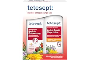 tetesept · Set rilassante muscolare · Bagno doccia & lozione · 500 ml