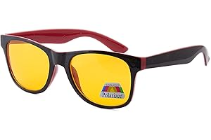 Morefaz Unisex Night and Day Vision Driving Glasses Polarized Poor Weather Conditions Drivers UK MFAZ Ltd