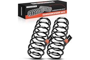 Frankberg 2x Ressorts de suspension Essieu Arrière Compatibles avec 307 2000-2014 C4 Coupé 2004-2011 C4 I 2004-2011 C4 II 2009-2021 DS4 2011-2015 Remplacer# 5102CC
