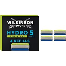 Pack De 4 Recharges De Lames Wilkinson Sword Hydro 5 Sensitive Aloe Vera - Neuf