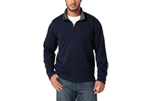 Wrangler Authentics Polaire à Manches Longues et Fermeture éclair 1/4 pour Homme