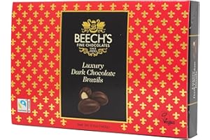 Beech's Dark Chocolate Brazils, 145g - Rich Chocolate-Covered Brazil Nuts