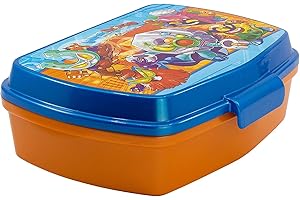 ALMACENESADAN 2738; Sandwichera rectangular multicolor Superzing; producto de plástico; libre BPA