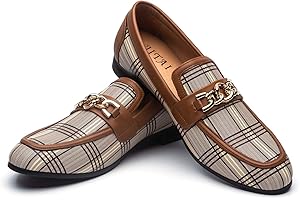 JITAI Scarpe Formali da Uomo Mocassini da Uomo Casual in Pelle da Scarpe Uomo Mocassini