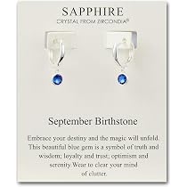Orecchini A Cerchio Portafortuna Gennaio - Cristalli Rossi Granato Zircondia - Huggie Eleganti Placcati Argento