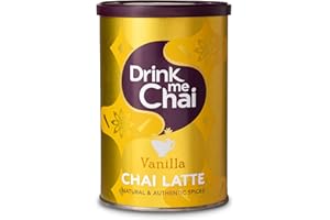 DRINK ME CHAI Drink Me Vainilla Chai Latte 250g (Paquete de 1) Té