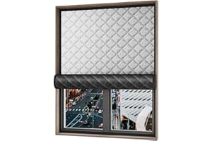 siduytin Dile adiós al Ruido Ambiental con Cortinas insonorizadas de Tela Gruesa y Resistente para Carreteras, 120 * 150cm