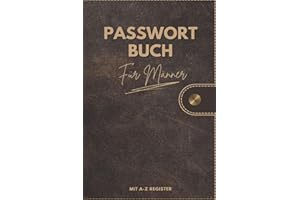 Männergeschenke Zum Geburtstag: Passwort Buch Mit A-Z Register: Halte alle wichtigen Passwörter an einem Ort – perfekt für Väter, Opas und Kollegen