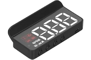 KEENSO Auto-Windschutzscheiben-Tachometeranzeige, OBD2-HUD-Head-Up-Display-Windschutzscheibenprojektor