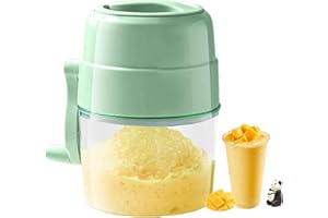 XSQD Handschüttel Eisbrecher Maschine, Kleine Rotationseis Maschine, Manuelle Eismaschine Sandmaschine, Tragbare Handschüttel Eiscreme Maschine, Für Die Herstellung Von Eiscreme, Eis Und Eistee