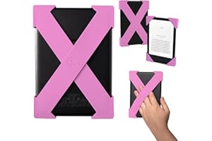 Strapsicle Sangle Main pour Kindles & Kobos – Convient Paperwhite Gen 11/12 (6,8”/7”), Signature Edition – Colorsoft – Lot de 2 – Grand – Rose Bonbon
