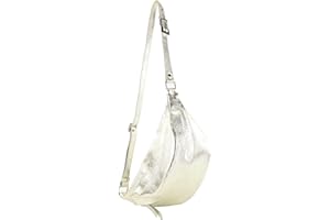 modamoda de - T77 - ital. Borsa a banana, borsa a banana, borsa per il petto, taglia media, in morbida pelle