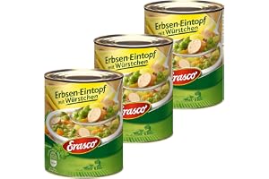 Erasco ärtor gryta med korv försiktigt tillagad 800 g 3-pack