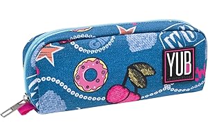 INVICTA Yub Portapenne Scuola, Bustina Portapenne Da Riempire Con Penne, Matite e Colori, Accessori Zaino, Scuola e Tempo Libero