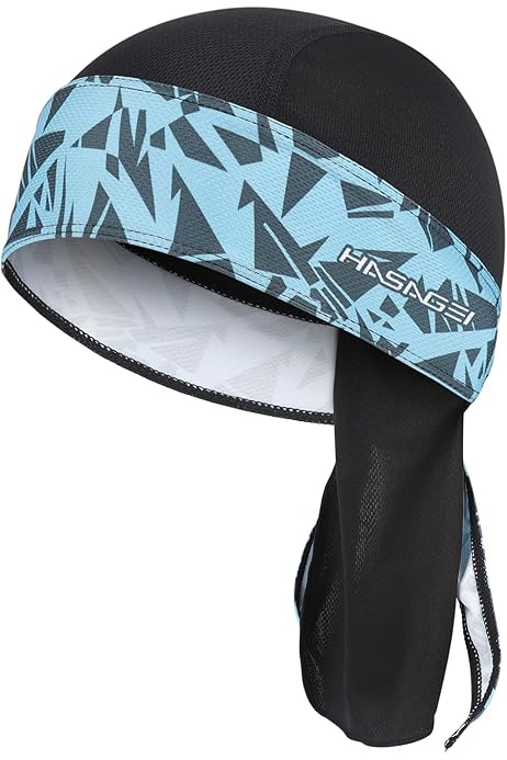 3 Bandane Da Ciclismo Uomo - Cappello Traspirante UV, Asciugatura Rapida, Regolabile - Foto 8