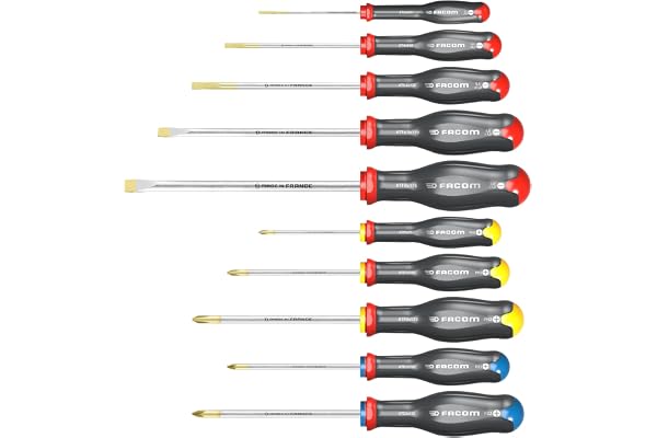 FACOM PROTWIST Jeu de tournevis 10 pièces, ATW.J10PB