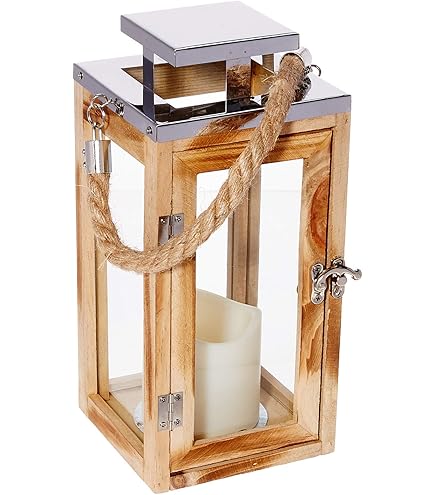 Roadedi Laterne Groß odern Deko - Set of 2 Kerzen Laterne