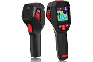 MAXRIENY Thermal Imaging Camera 240 x 240 Resolution 15 Colour Palettes Infrared Thermal Camera -4°F to 1022°F 25Hz Rechargeable Portable Thermal Imaging Camera with Laser Pointer 50°FOV for Home Inspection