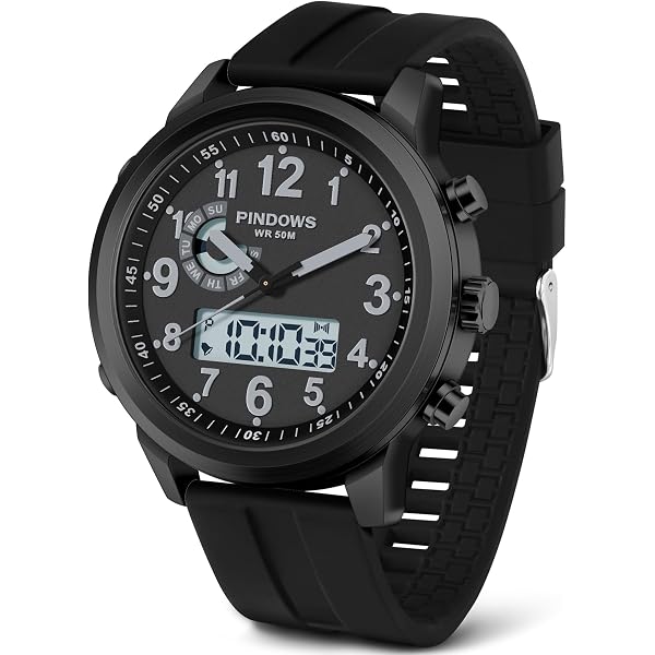 Cuepar 50m impermeabile North Edge Uomo Nuovo Sport Digitale Orologio