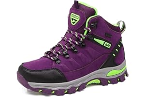 WOWEI Wanderstiefel Wanderschuhe Wasserdichte Outdoor Sportlich Gleitsicher Bequem Leicht Bergstiefel Trekking Schuhe Damen Herren Wanderhalbschuhe 36-47 EU