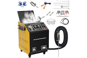 QPKING Máquina de proyección de hielo seco, limpiadores de hielo seco de pellets HTS705, máquina de limpieza por pulverización de hielo seco, limpiador de hielo seco, limpiadores de hielo seco 110 V/220 V