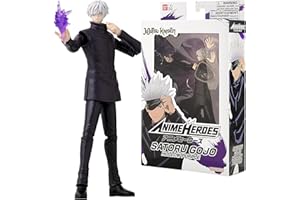BANDAI Anime Heroes Jujutsu Kaisen Gojo Hollow Purple Action Figure - 17cm Articulated Gojo Action Figure With Extra Accessories Jujutsu Kaisen Action Figures Toys Range - Excellent Anime Gift