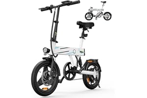 ‎FINBIKE Finbike Elektrofahrräder Klappbar,14/16 Zoll Elektrofahrrad 7.8Ah Akku,250W Kompakt E-Bike mit 3H Schnellladung,3 Fahrmodi,3 Geschwindigkeitsmodi,Reichweite MAX 45km,Falt-Pedelec für Erwachsene/Teens