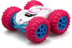 EXOST - Coche teledirigido - 360 Cross Rosa - 2,4Ghz - Escala 1:18, Niños Unisex.
