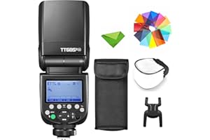 EACHSHOT TT685II TT685II-N Flash para Nikon I-TTL Flash Speedlite HSS 1/8000s Speedlite, sistema inalámbrico X 2.4G compatible con D800 D700 D7100 D7000 D5200 D5000 (TT685-N mejorado)