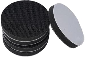 Sandyseptember Cuscinetto di interfaccia a densità morbida, cuscinetto in spugna, per cuscinetti abrasivi, cuscinetto in spugna morbida (5 pezzi da 75 mm)