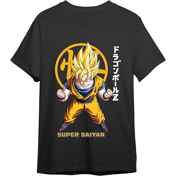 Urban Backwoods Orange Goku T-Shirt Ragazzi – Vintage Dragon Ball – Arancione Taglia 2 Anni - 5