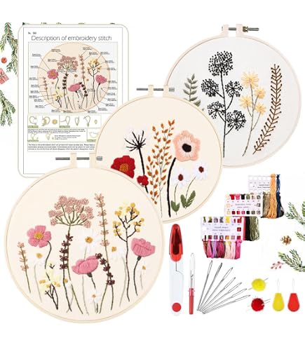 Awesocrafts Stickset, Monstera-Bltter, tropische Pflanzen, komplettes  Sortiment an Stickerei-Starter-Sets fr Anfnger, Erwachsene, Kinder, DIY  handgefertigte einfache Muster (Monstera) : Amazon.de: Kche, Haushalt &  Wohnen