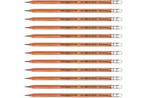 ‎OFFICER PRODUCTS OFFICER PRODUCTS DONAU 7388001PL-99 ołówki z drewna cedrowego/HB z gumką do ścierania / 12 sztuk / 12 sztuk/sześciokątny kształt/nietoksyczne