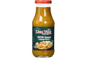 WOK-SAUCE Ananas-Curry von Lien Ying, 240ml