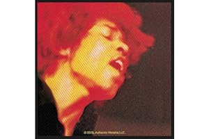 ROCK OFF OFFICIALLY LICENSED PRODUCTS Jimi Hendrix Patch Electric Ladyland Logo Official Woven Sew on One Size