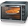 Severin Mini electric oven with hot air function and with 1800 W of power 2058, black