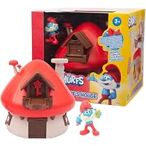 The Smurfs, Magic House that Opens, with 1 Figure 5.5 cm and