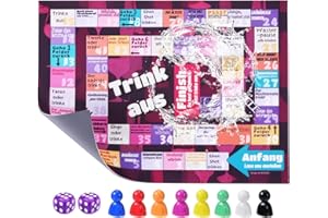 BLOOOK Trinkspiele für Erwachsene,Trinkspiel Partyspiele ab 18,Trink Spiel,Saufspiele