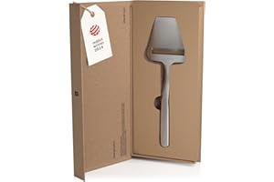 LARS NYSØM Trancheur de fromage manuelle I Trancheuse fromage en acier inoxydable I Couteau idéal pour le parmesan et la raclette (Stainless Steel)