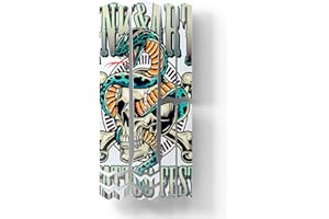 ENLEE Mountain Bike Frame Guard, Bicycle Clothing Film, Sticker Tape, Personalized DIY MTB Protector-Decorate and Protect Your Bike (Snake Style)