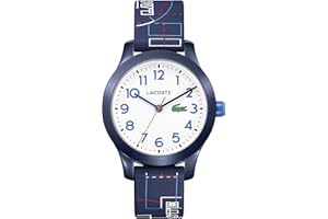 Lacoste Reloj Analógico de Cuarzo para Niños con Correa en silicona Azul Marino - 2030008