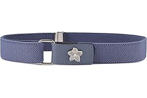 Ladeheid Cinturón Elástico para Niñas 62 cm x 2,5 cm P15G