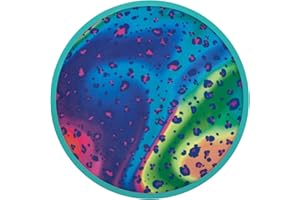 Waboba Flobo – woda frisbee/latająca szyba – leci prosto i daleko, gdy jesteś na plaży – psychodeliczna – 18 x 1,5 cm