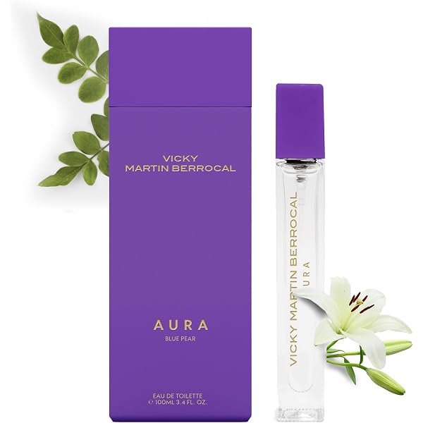 VICKY MARTIN BERROCAL Aire Damenparfum Set | 100 Ml + Pocket | Zitrus & Blütenduft