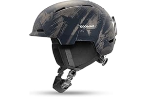 Odoland Ski Snowboard Helmet for Adults Youth, Snow Helmet for Men & Women, Adjustable Dial Fit, Safety Certified, Goggles Compatible for Skiing, Snowboarding, Snowsports