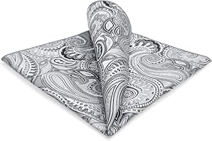 S&W SHLAX&WING Carré De Poche Paisley Traditionnel 32cm Costume Mariage Cérémonie Haut De Gamme