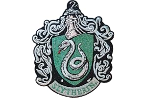 Ata-Boy Harry Potter Slytherin House Crest Officially Licensed Patch, Pin and More!